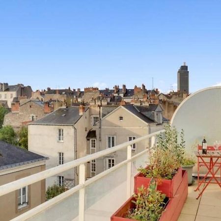 Bright Apartment With Large Terrace 낭트 외부 사진